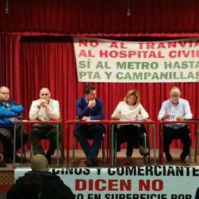 Carballo se reúne con una plataforma cívica que aboga por la llegada del metro al PTA y Campanillas