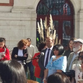 Filipinas regala a la ciudad una escultura de su héroe nacional, José Rizal