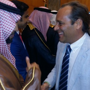 Recepción del cónsul de Arabia Saudí
