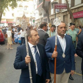 Nuestra Señora del Rosario recorre la barriada de El Palo