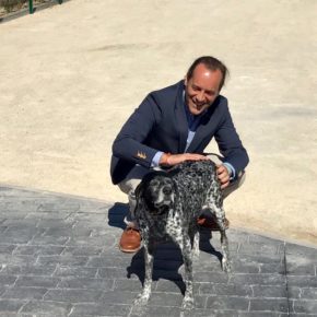 Cortijo Alto estrena parque canino de 1.500 m2 fruto del acuerdo de Ciudadanos