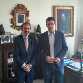 Reunión con el presidente del Colegio de Abogados de Málaga