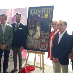 Cassá acude a la presentación del cartel del Carnaval de Málaga 2018