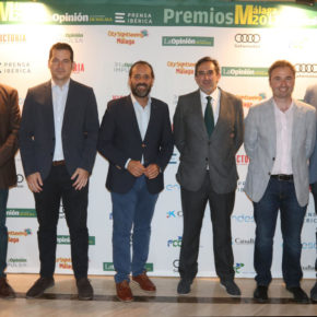 Cs Málaga asiste a la entrega de los Premios Málaga 2017 de La Opinión