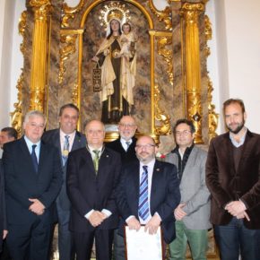 Cs Málaga, en el nombramiento de Ángel Calle y José Manuel Molina como pintor y pregonero de Glorias Málaga