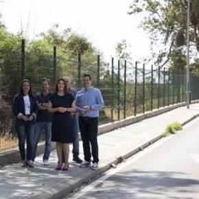 Noelia Losada propone arreglar el acceso a la Cizaña, un Parque Arqueológico en Cerro del Villar e invertir en los tres campos de fútbol de Churriana